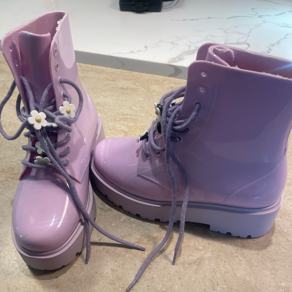 Asos lavender boots